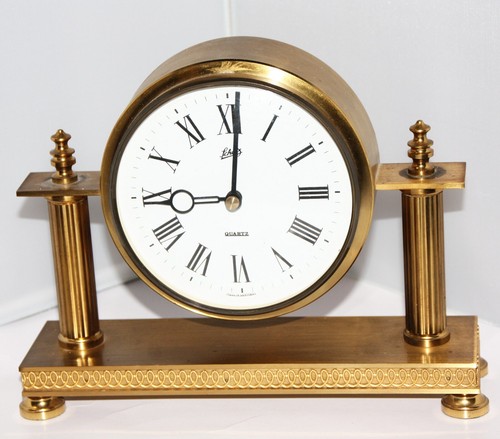 Schatz kaminuhr messing - "schatz",