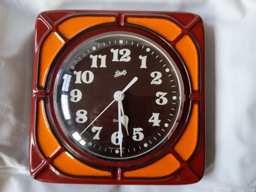 Schatz küchenuhr keramik 70s - küchenuhr,