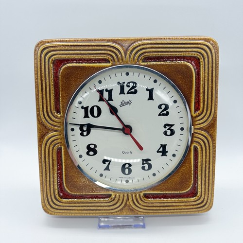 Schatz wanduhr keramik - keramik, vintage