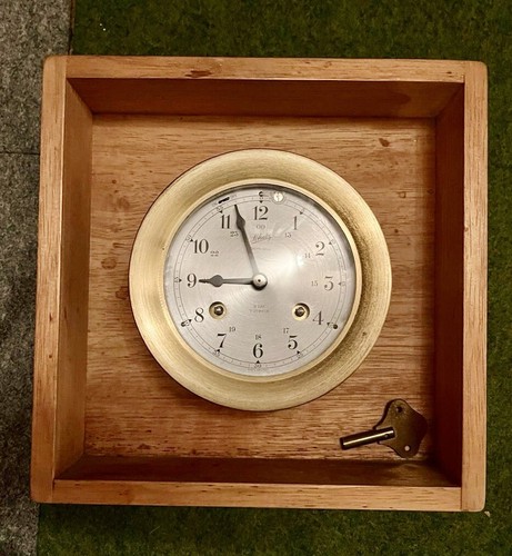 Antike schiffsuhr glasenuhr - antike, schiffsuhr,