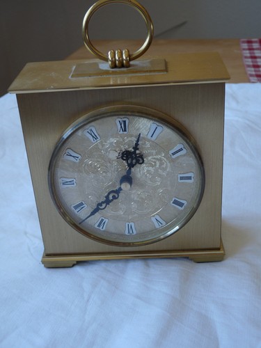 Schatz tischuhr uhr - schatz, messing