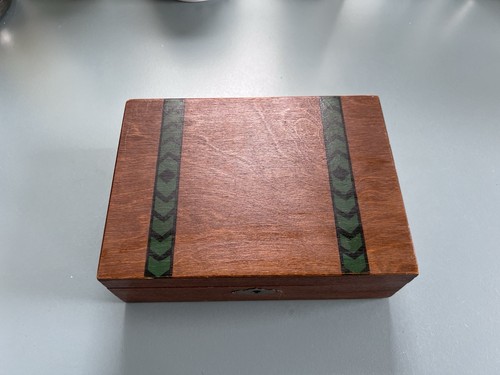Vintage holzkasten uhrenbox - vintage,